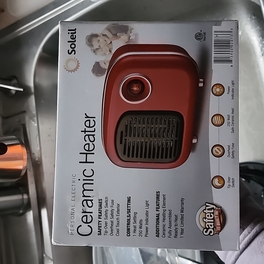 Soleil ceramic heater